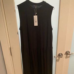 Black Eileen Fisher Dress - Medium